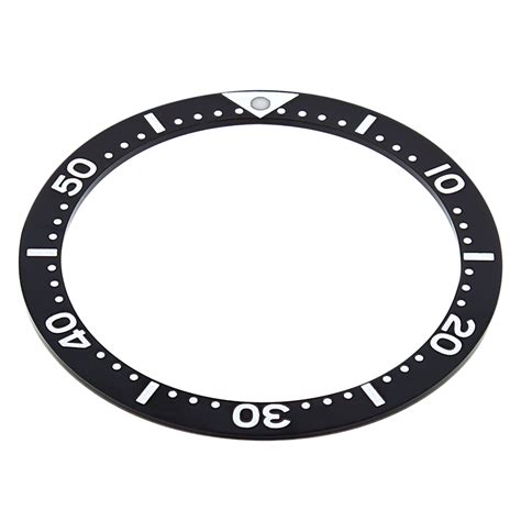 rolex bezel insert on seiko|34mm bezel inserts all sizes.